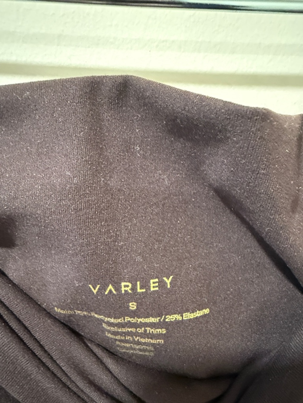 Varley Women's Dark Brown High-Waist Leggings - Picture 3 of 4